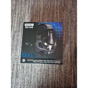 Enhance GX-H4 Wired Gaming Headset PC Adjustable Microphone Over-Ear New